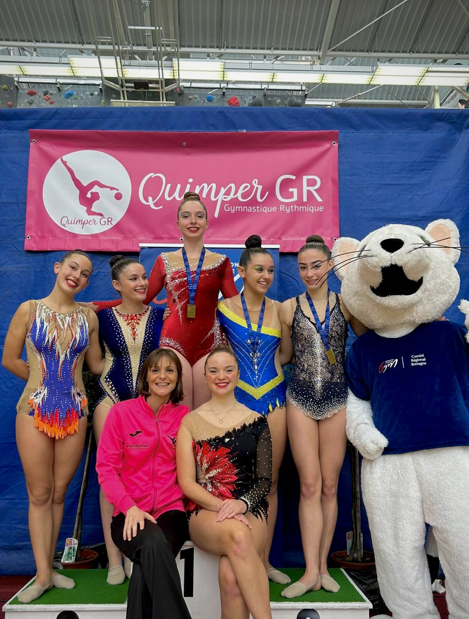 Résultats jour 2 matin championnat régional de Bretagne individuel GR