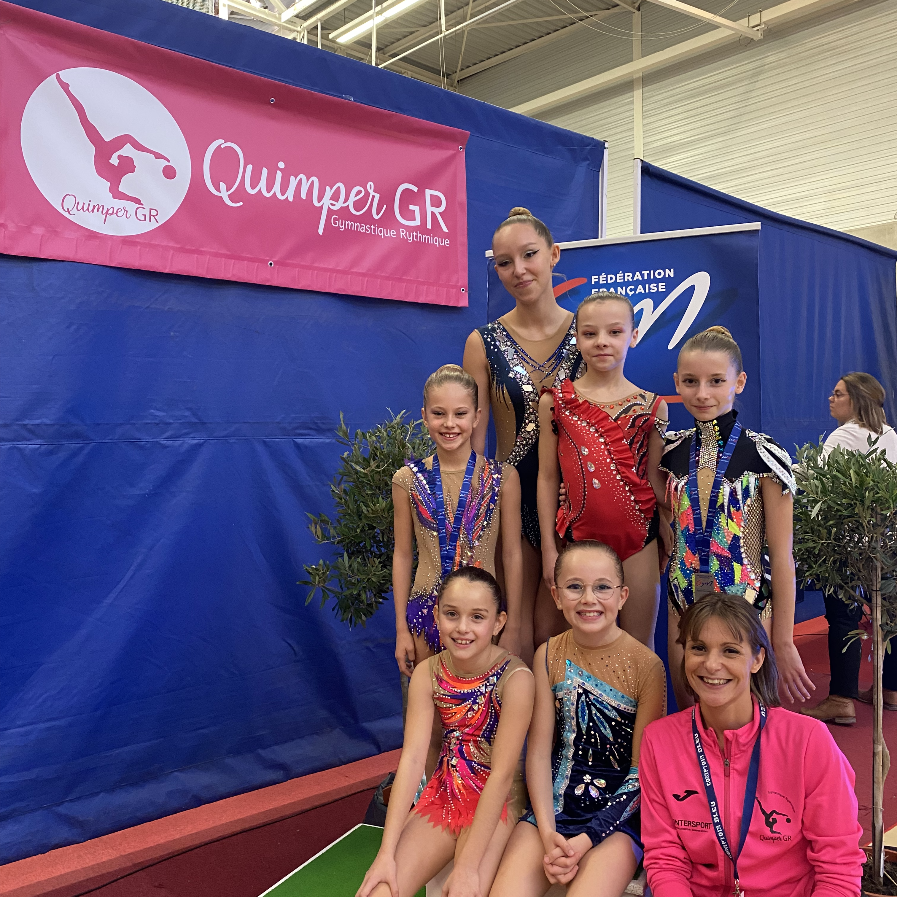 résultats jour 2 après-midi championnat régional de Bretagne individuel GR